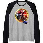 Sonic the Hedgehog 3 - Shadow Motorcycle Raglan Baseball Tee