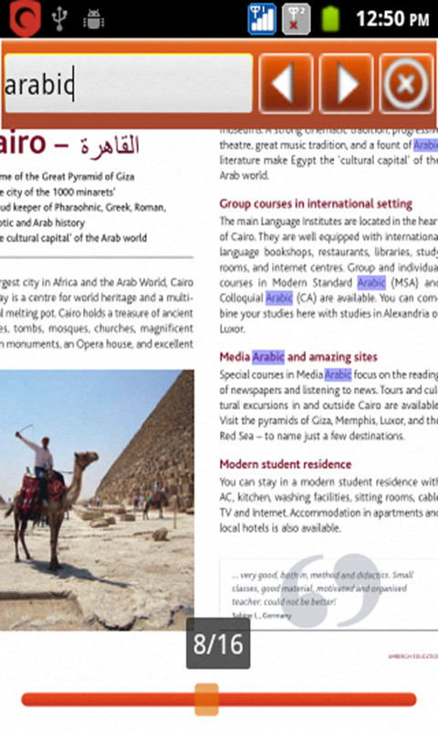 Pdf Reader Arabic Plus English Amazon Com Appstore For Android