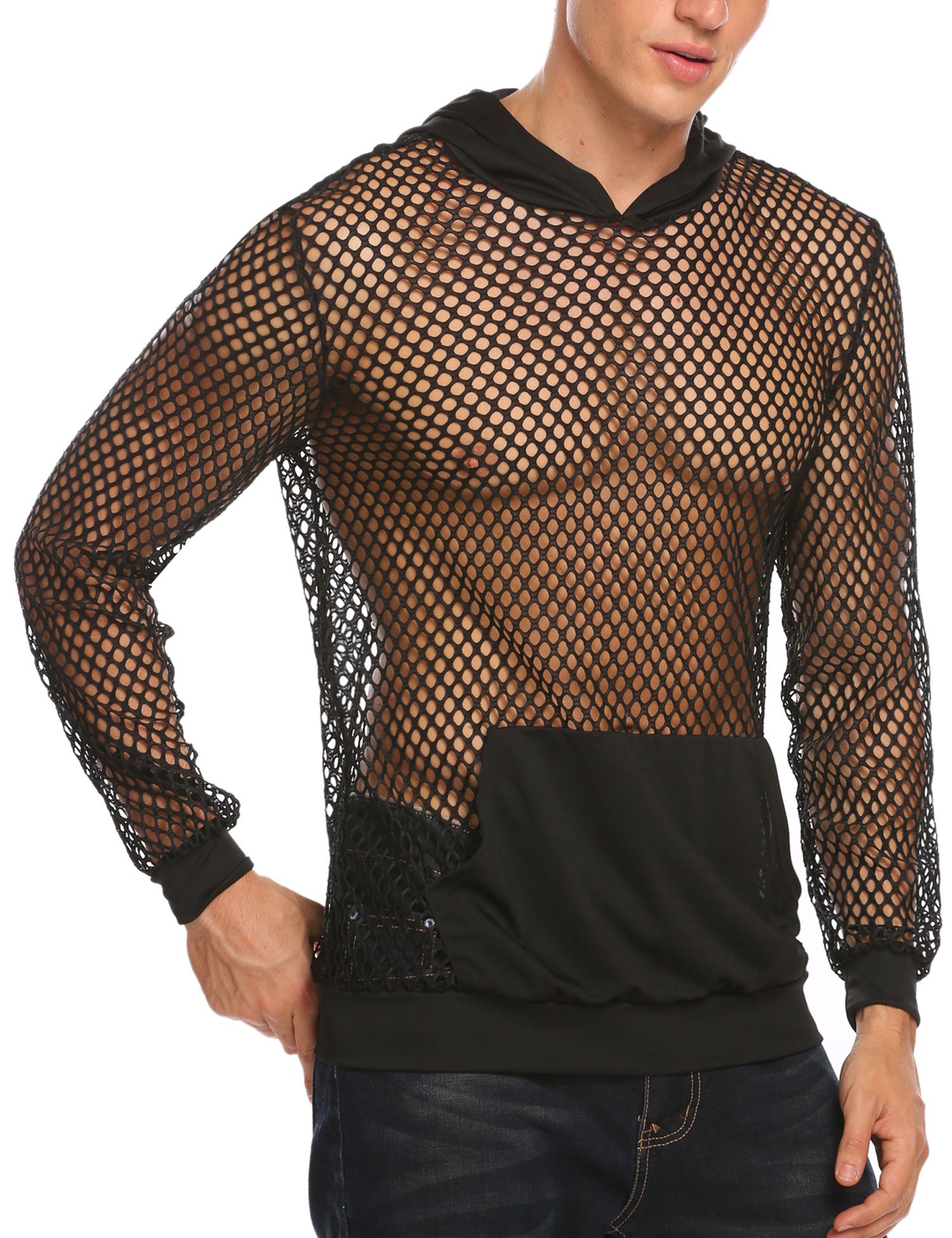 fishnet workout top