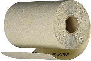 PORTER-CABLE Sandpaper Roll, Adhesive-Backed, 4 1/2-Inch X 10-Yard, 120-Grit (740001201)