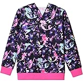 QPANCY Girls Oversized Sweatshirts Long Sleeve Casual Pullover Tops Crewneck Loose Sweatshirts for Kids