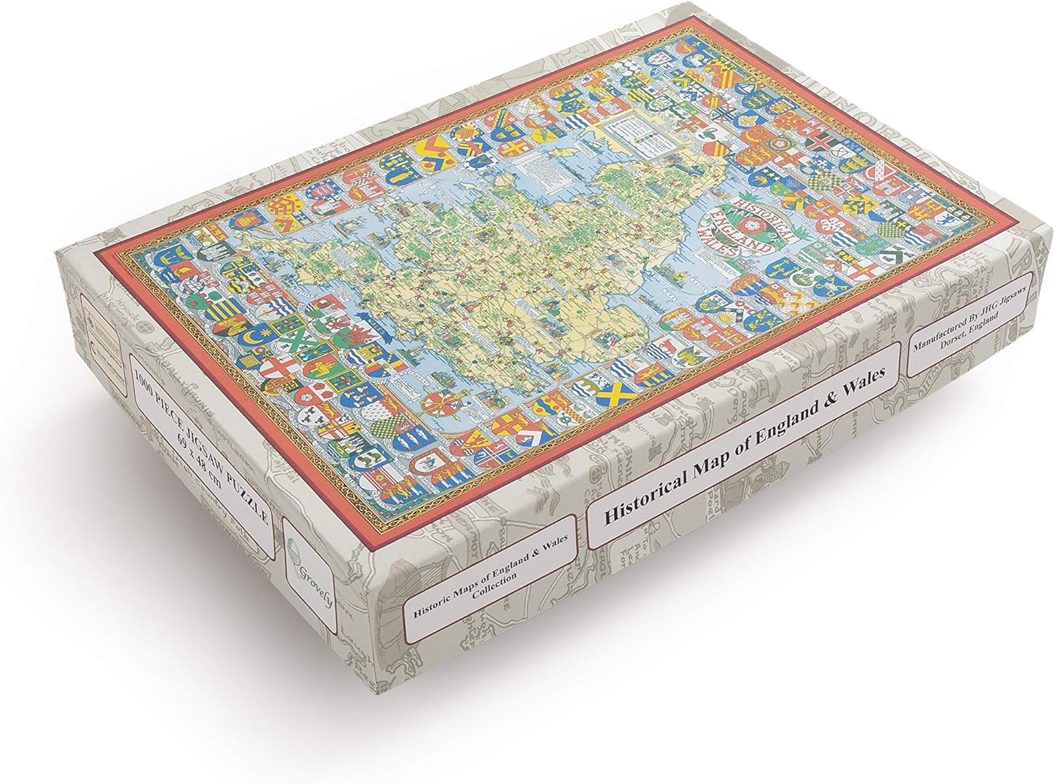 Pictorial History Jigsaw Map of England and Wales 1000 Piece Jigsaw