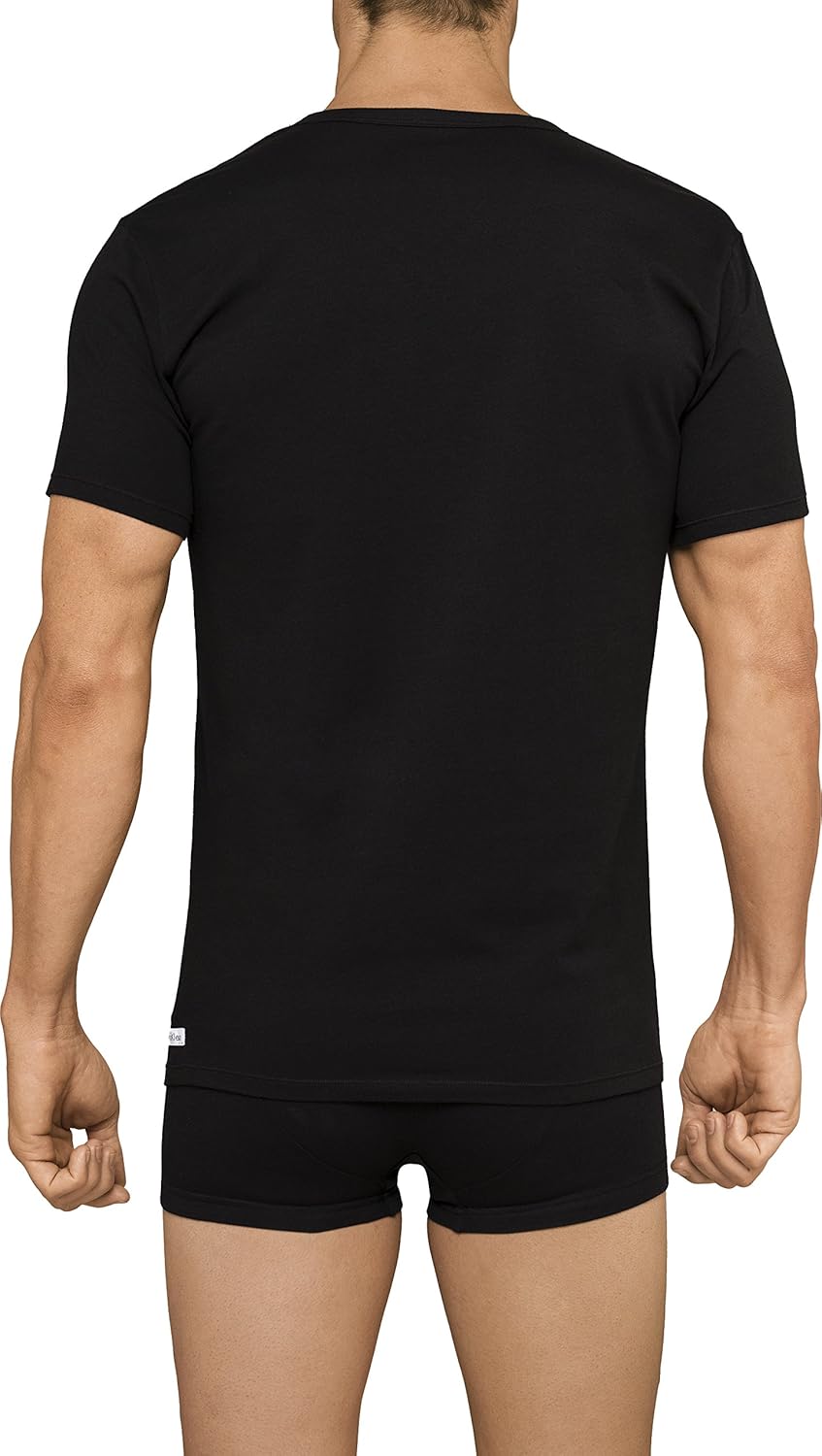 Calvin Klein Men's Cotton Stretch Multipack V Neck T-Shirts at  Men’s Clothing store