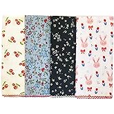 APIGANIZ 21"x21" Cotton Bandana for Women, Super Soft Textured Fabric, Kerchief, Neck Scarf for Women, All-Occasion Gift