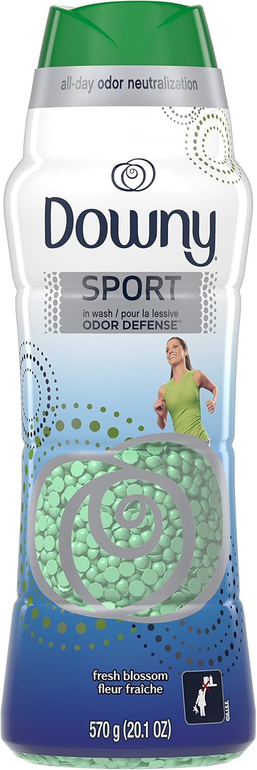 Downy Odor Protect in-Wash Scent Booster Beads, Active Fresh, 20.1 oz (Packaging May Vary): Health & Personal Care