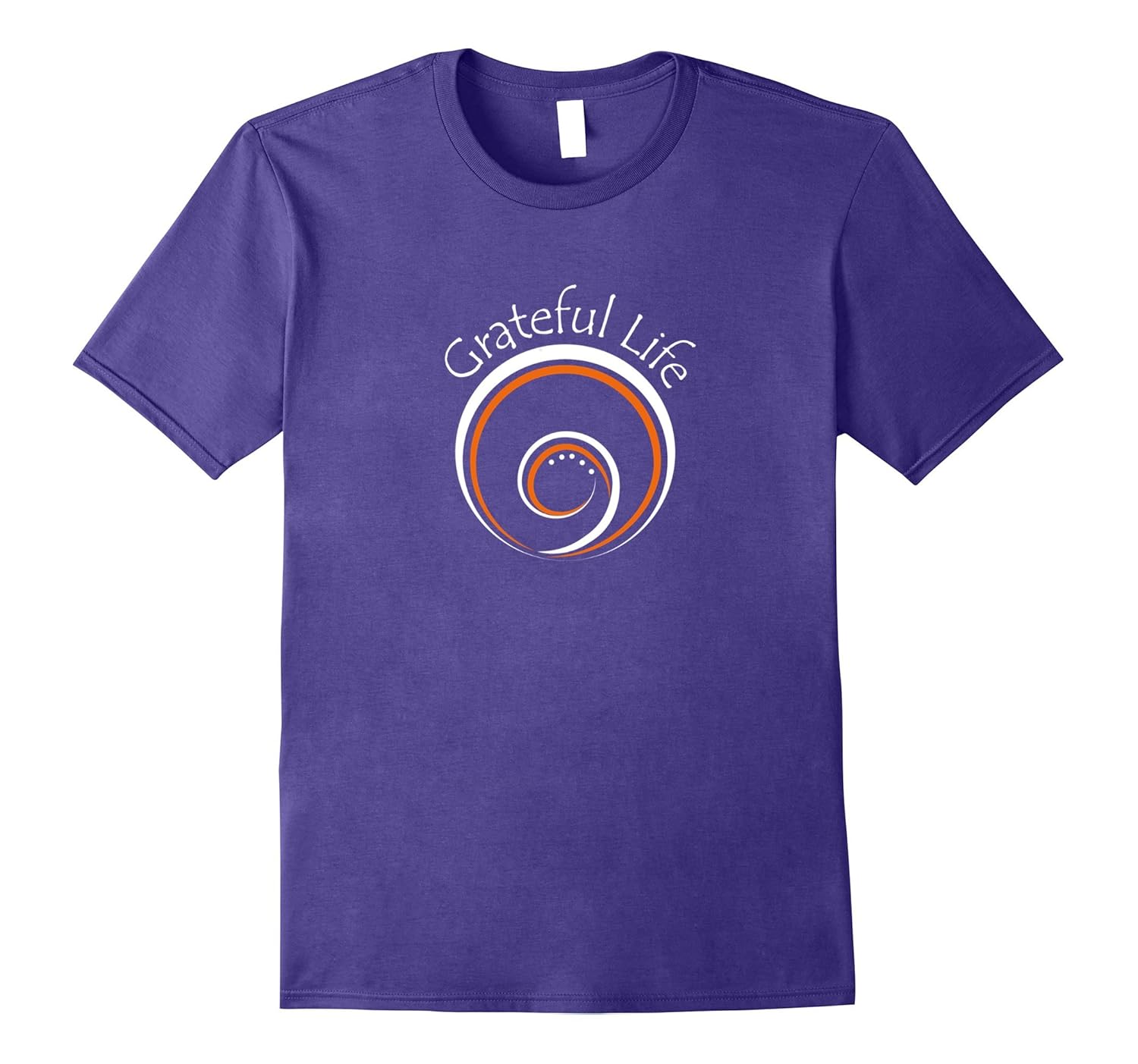 Grateful Life Logo T-shirt for the attraction of abundance-Rose