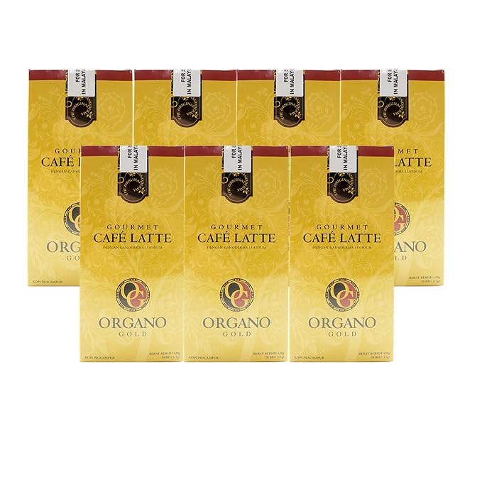 Buy 7 Organo Gold Cafe Latte FREE 20 sachets