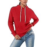 GIVON Women's Essential Pullover Hoodie Lightweight Long Sleeve Comfort Sweatshirt for Everyday Wear