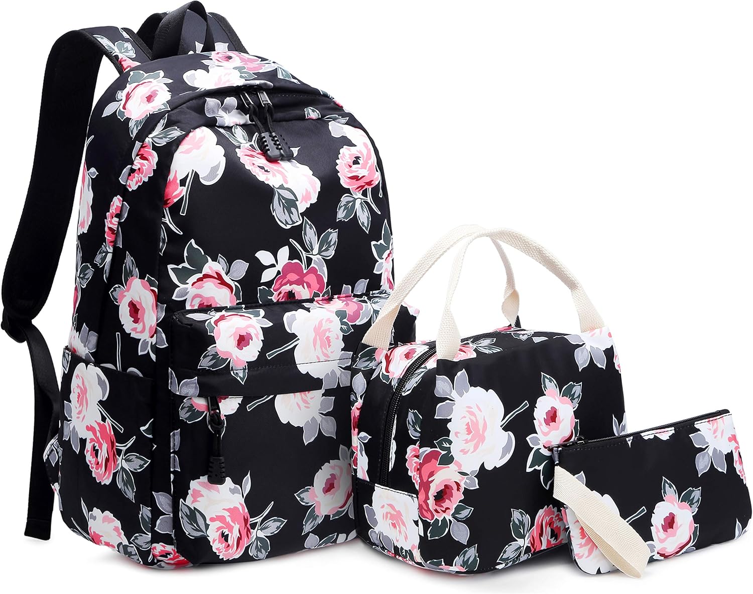 floral bookbag