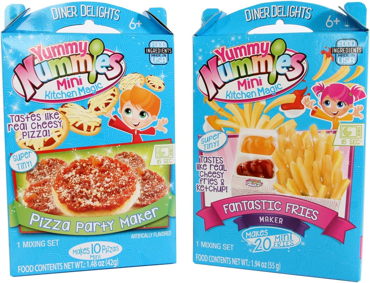 Yummy Nummy Diner Delights - Pizza and Fries Combo Pack