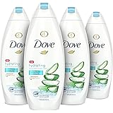 Dove Body Wash 100% Gentle Cleansers, Sulfate Free Hydrating Aloe and Birch Bodywash Gives You Softer, Smoother Skin After Ju