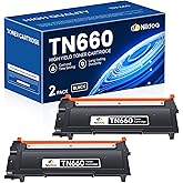 TN660 TN-660 Toner Cartridge High Yield Black Replacement for Brother TN-660 TN660 HL-L2300D HL-L2380DW HL-L2320D DCP-L2540DW MFC-L2700DW MFC-L2685DW Printer Ink, TN6602PK