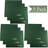 Set of 9-14" x 14" Silicone Sheets for Excalibur Dehydrator Bright Kitchen Re-Usable Non-Stick Mat (9)