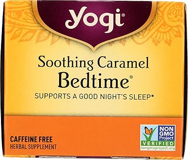 Yogi Schlafenszeit Krautertee Koffeinfreies Beruhigendes Karamell 16 Stuck Amazon De Gewerbe Industrie Wissenschaft
