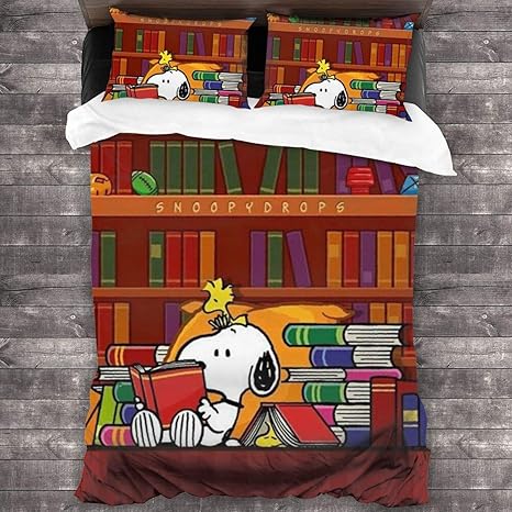 Amazon Snoopyスヌーピー 32 ボックスシーツ シーツ マットレスカバー 寝具カバーセット 布団カバー 3 点セット 掛けふとんカバー ベッドカバー ベッドシーツ 柔らかな触感 和式兼用 吸汗 吸水速乾 抗菌 防臭 耐久性高い 丸洗い 着脱簡単 寝具カバーセット