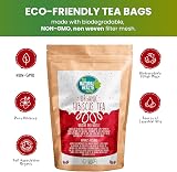The Natural Health Market Organic Hibiscus Tea Bags 100 Count UK Made view 2