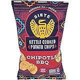 Siete Family Foods Chipotle BBQ Potato Chips, 5.5 oz Bag