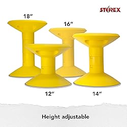 Storex Wiggle Stool – Active Flexible Seating for