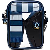 The Wizarding World of Harry Potter Bag, Crossbody, Harry Potter Hogwarts School Ravenclaw Uniform Embroidered, Vegan Leather