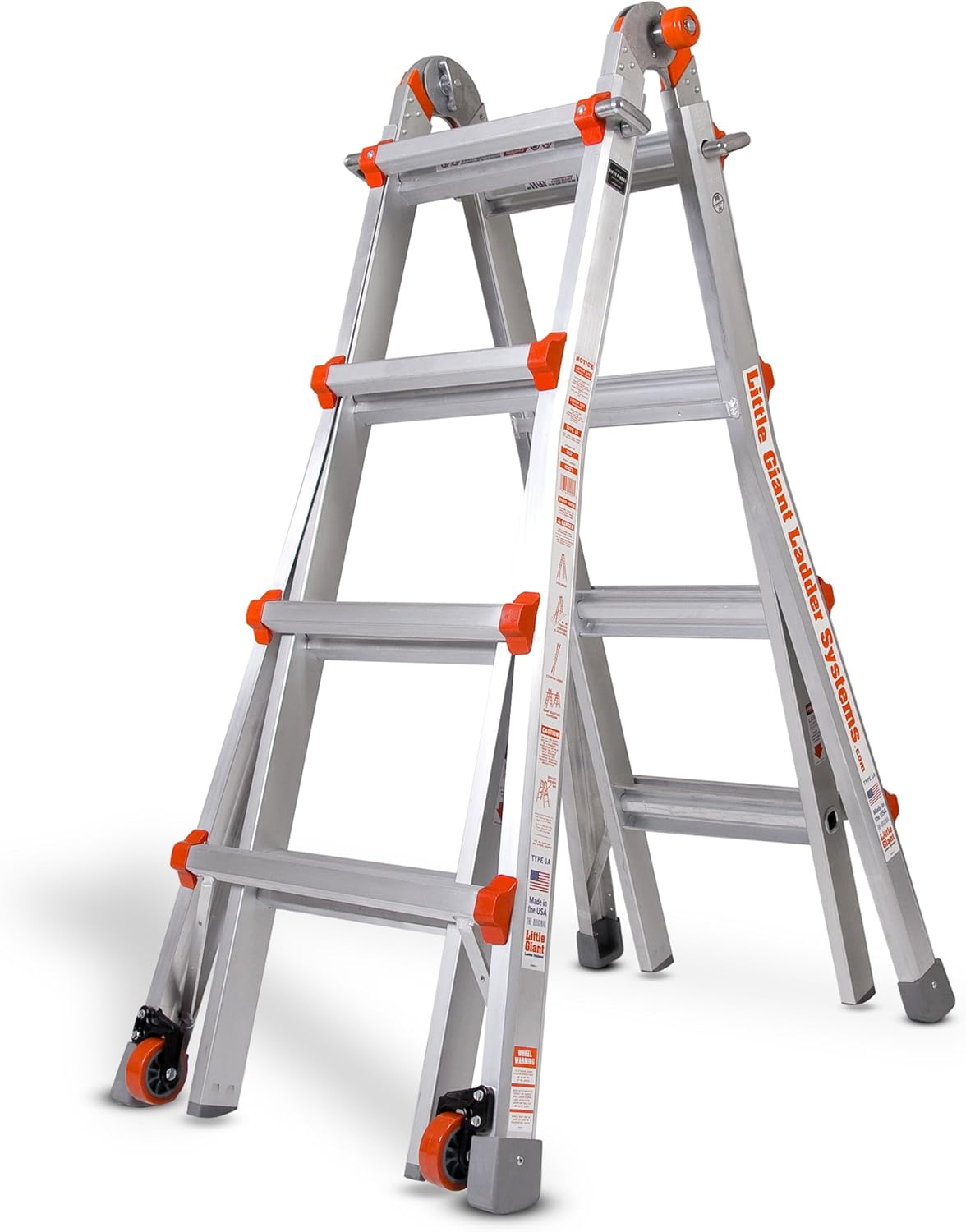 Wing 10102LGSW Model 17' Type 1A 300LB Little Giant Ladder System w/ Work Pla... Amazon.ca
