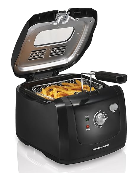 Hamilton Beach (35021) freidora profunda, toque frío con cesta ...
