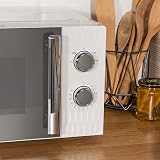 Russell Hobbs Honeycomb 17L 700W Solo Microwave 5 Power Levels White view 4