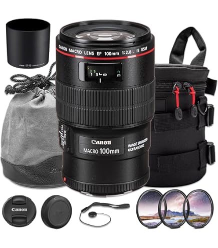 Amazon.com : Canon EF 100mm f/2.8L IS USM Macro Lens for Canon