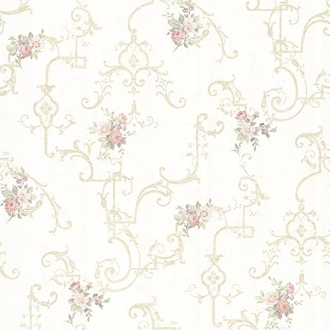 Amazon Co Jp ミラージュloriフローラルtrellis壁紙 992 608 1 Diy Tools Garden