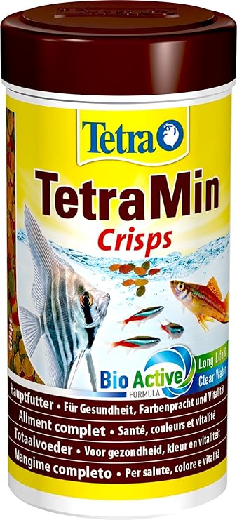 TetraMin Pro Crisps Premiumfutter (für alle tropischen Zierfische in Crisp-Form für Vitaminstabilität, hohen Nährwert und min