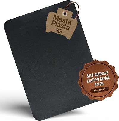 MastaPlasta Original Easy All-in-One Leather Repair Kit Black 28x20cm