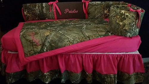 muddy girl crib set