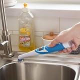 Vivo Technologies Electric Scrubber Cordless Spin Cleaner w/ 4 Heads Bath Tub view 3
