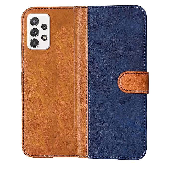 Knotyy Faux Leather Flip Cover for Samsung Galaxy A52 4G with Foldable