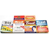 Razor Blades Club - 100 Quality Double Edge Razor Blades Sampler by Treet (10 different brands)