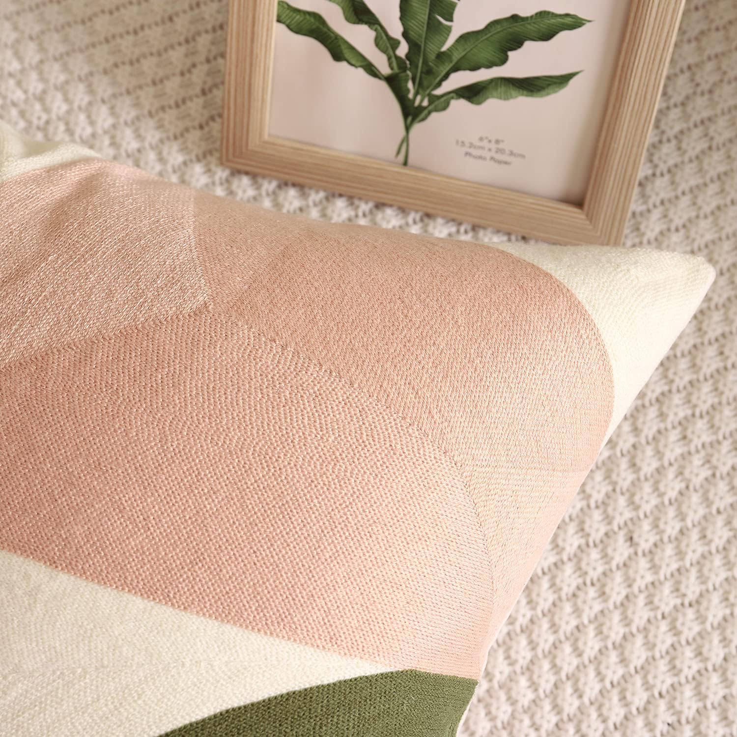 Vancl Pillow Covers Pillow Cover Set of 2 Throw Pillow Covers 18x18 Throw Pillows Embroidered Pillow Covers Pillows Decorative Pillow Covers Bedroom Decor Farmhouse Decor House Décor: Home & Kitchen