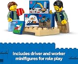 LEGO City The Van Toy 60500 Delivery Truck Model with 2 Minifigs view 6