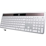 Logitech Wireless Solar Desktop Keyboard K750 for Mac - Silver