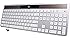 Logitech Wireless Solar Desktop Keyboard K750 for Mac - Silver