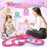 Tragik Princess Race Track 220 Pieces Kids Toy Set for 3-6 Years view 4