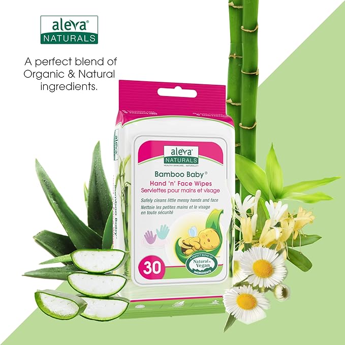 aleva hand and face wipes