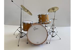 FAN MERCH Charlie Watts The Rolling Stones Miniature Drum Set Collectible - DECORATIVE MODEL