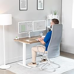 VIVO Electric 48 x 30 in Standing Desk, Memory