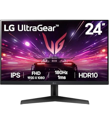 LG UltraGear 24-inch Gaming Monitor with Blazing-Fast 144Hz