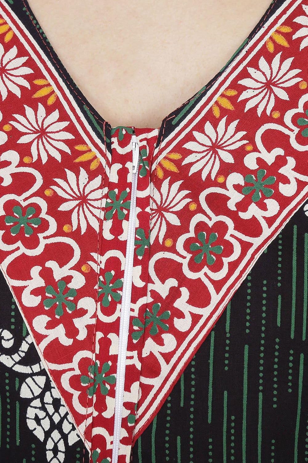 secret wish women's cotton nighty, nightdress (free size)