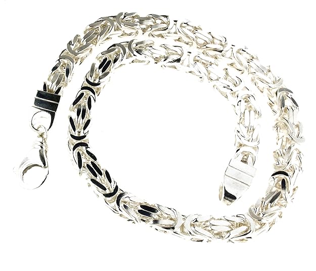 Königskette 925 Silber 11 mm 80 cm Silberkette Halskette Damen Herren Anhängerkette Schmuck ab Fabrik tendenze Italy D-BZ11-8