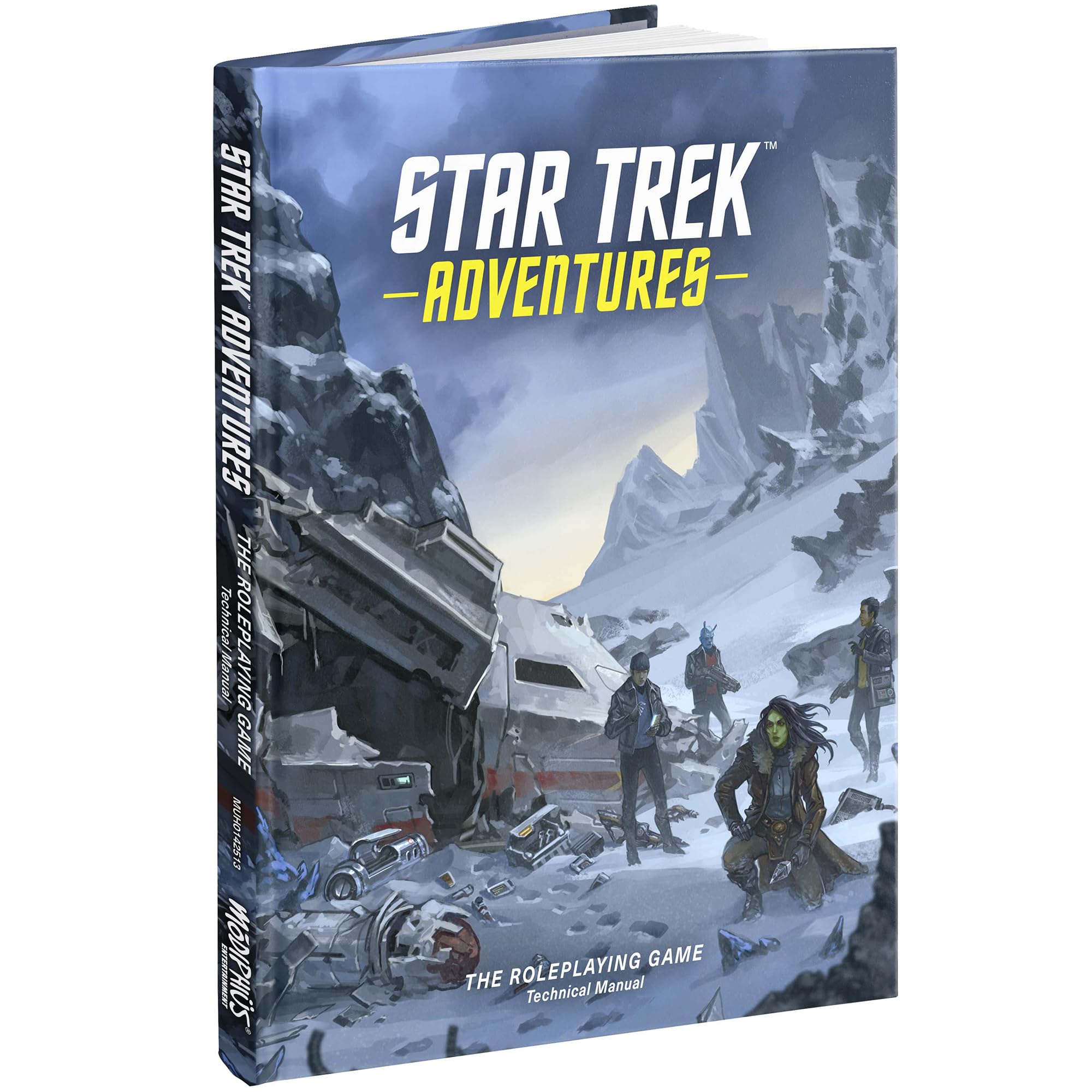 Star Trek Adventures 2nd Edition Technical Manual | RPG Supplemental Hardback Book with Extensive Universe Details