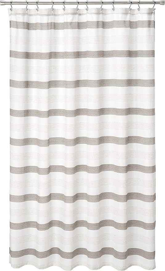 Amazon Com Duck River Fabric Shower Curtain Akua Striped 70in X