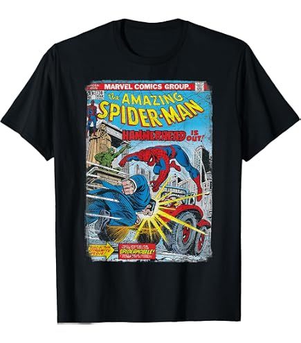 Amazon.com: Marvel Spider-Man vs. Doctor Octopus Retro Comic T