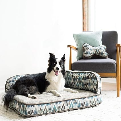 Amazon Com La Z Boy Sadie Orthopedic Sofa Rumba Pet Bed 38 L X