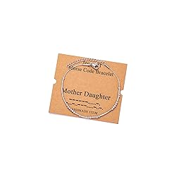JoycuFF Mother Daughter Bracelets for Women Unique